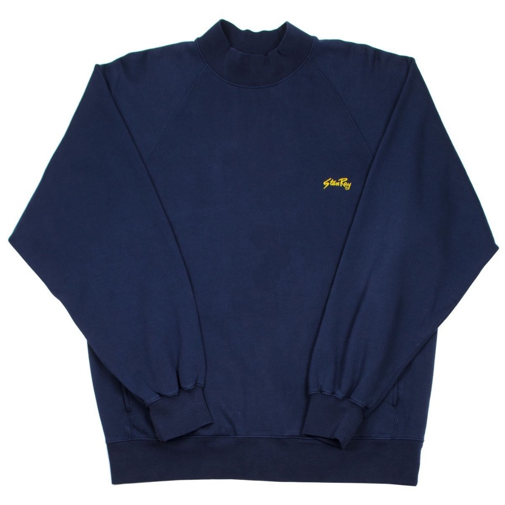 STAN RAY ROLL NECK SWEAT - NAVY